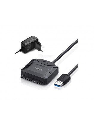 მყარი დისკის წამკითხველი: UGREEN CR108 USB 3.0 to SATA Hard Driver converter cable - 20611