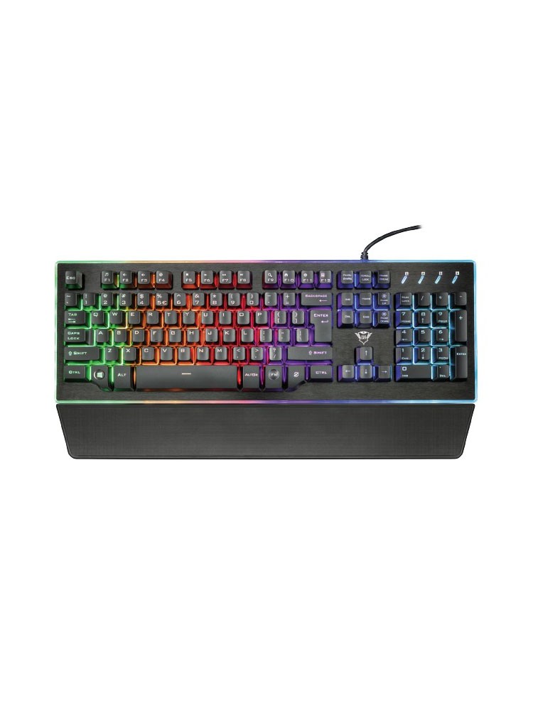 კლავიატურა: Trust GXT 860 THURA SEMI-MECHANICAL LED KEYBOARD - 21839