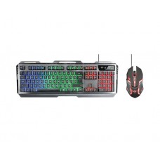 კლავიატურა-მაუსი: Trust GXT 845 TURAL Gaming Keyboard and Mouse - 22457