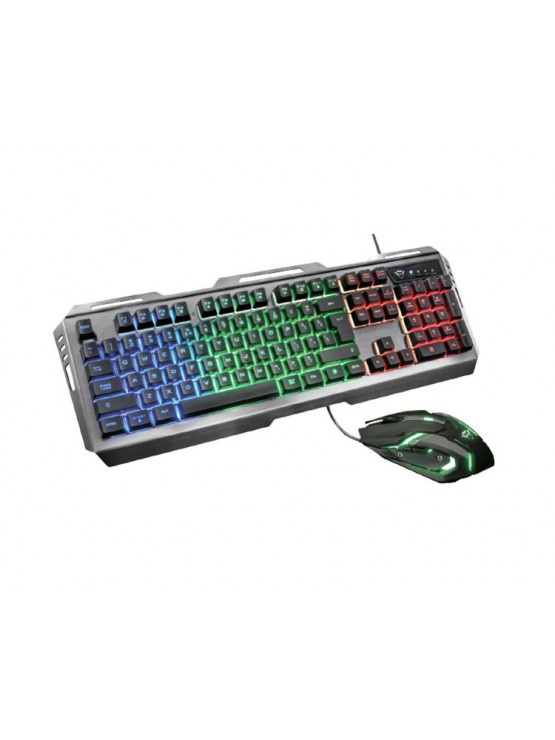 კლავიატურა-მაუსი: Trust GXT 845 TURAL Gaming Keyboard and Mouse - 22457