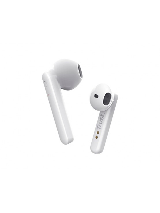 ყურსასმენი: Trust Primo Touch Bluetooth Wireless Earphones White - 23783