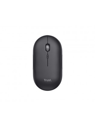 მაუსი: Trust Puck Rechargeable Wireless Ultra-Thin Mouse Black - 24059