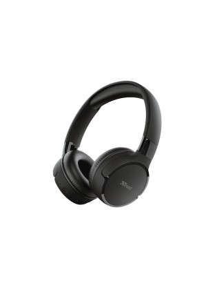 ყურსასმენი: Trust Zena Bluetooth Wireless Headphones Black - 24069