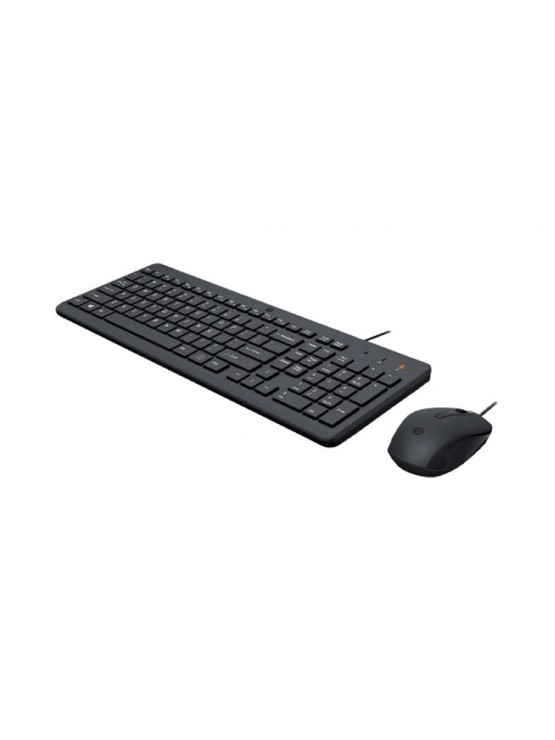 კლავიატურა-მაუსი: HP 150 Wired Keyboard and Mouse Black - 240J7AA