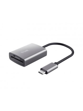 ბარათის წამკითხველი: Trust Dalyx Fast Aluminium USB Cardreader - 24135