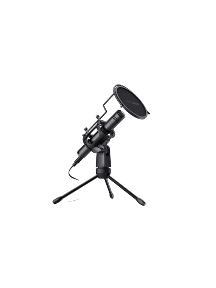 მიკროფონი: Trust GXT 241 Velica Streaming Microphone Black - 24182