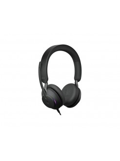 ყურსასმენი: Jabra Evolve2 40 SE USB-C/A MS Stereo On-Ear Headset Black - 24189-999-799