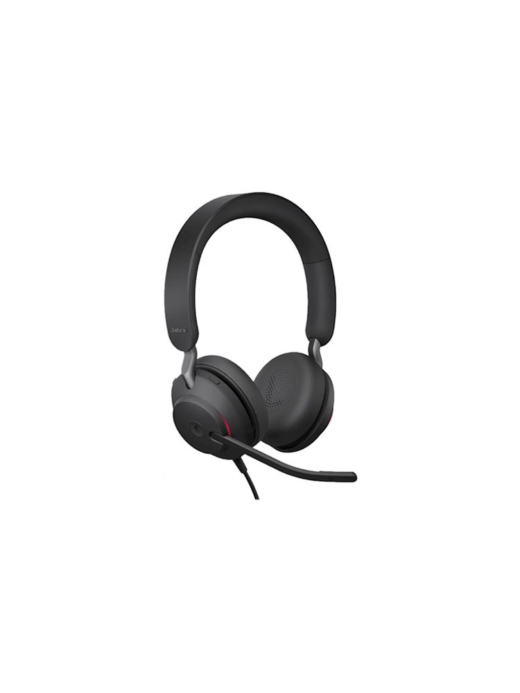 ყურსასმენი: Jabra Evolve2 40 SE USB-A MS Stereo Headset Black - 24189-999-999