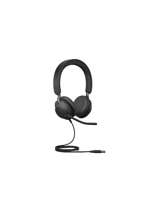 ყურსასმენი: Jabra Evolve2 40 SE USB-A MS Stereo Headset Black - 24189-999-999