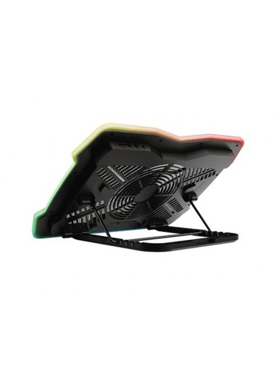 ნოუთბუქის სადგამი: Trust GXT 1126 Aura Multicolour Illuminated Laptop Cooling Stand - 24192