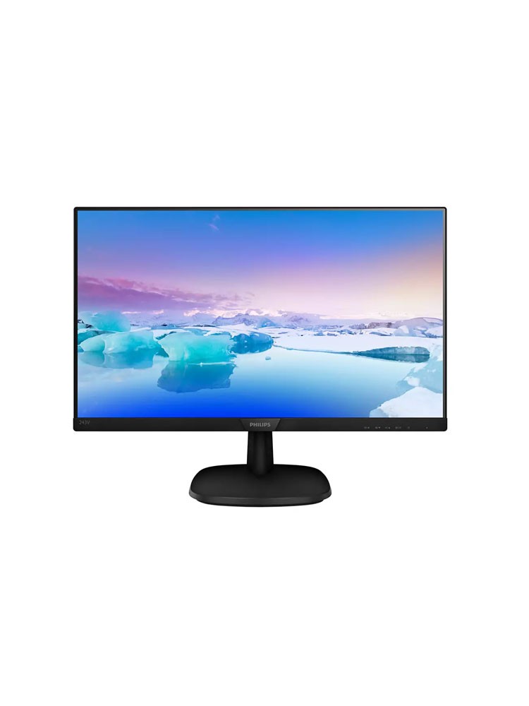 მონიტორი: Philips 243V7QDAB/01 23.8" FHD IPS 4ms VGA DVI-D HDMI