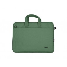 ნოუთბუქის ჩანთა: Trust Bologna Eco-friendly Slim Laptop Bag 16" Green - 24450