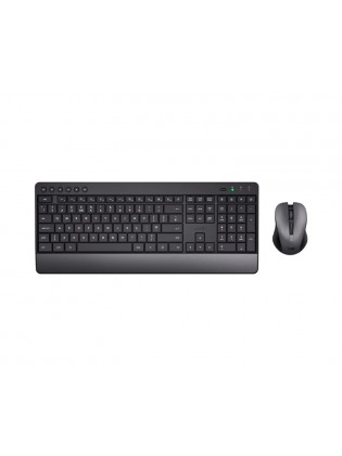 კლავიატურა-მაუსი: Trust Trezo Comfort Wireless Keyboard & Mouse Set - 24529