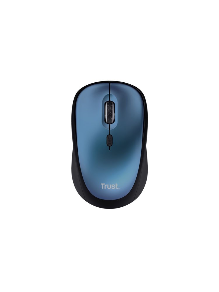 მაუსი: Trust Yvi+ Silent Wireless Mouse Blue - 24551
