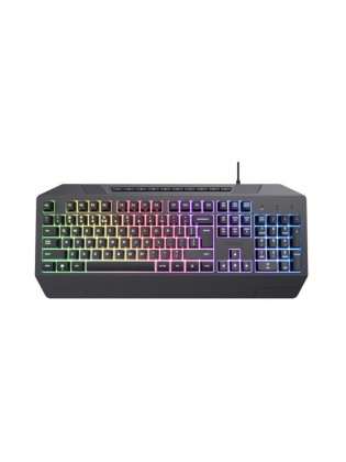 კლავიატურა: Trust GXT 836 Evocx Illuminated Gaming Keyboard Black - 24722