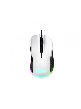 მაუსი: Trust GXT 922 Ybar Illuminated Gaming Mouse White - 24730