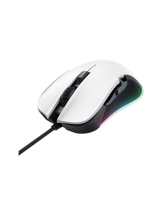 მაუსი: Trust GXT 922 Ybar Illuminated Gaming Mouse White - 24730