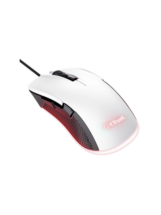 მაუსი: Trust GXT 922 Ybar Illuminated Gaming Mouse White - 24730
