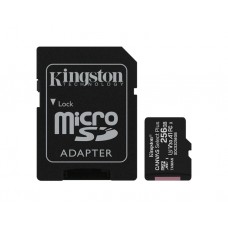 მეხსიერების ბარათი: Kingston Canvas Select Plus 256GB microSDXC Class 10 UHS-I With Adapter - SDCS2/256GB