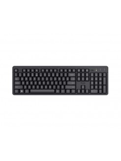 კლავიატურა: Trust Ody II Silent Wireless Keyboard Black - 25011