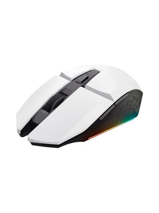 მაუსი: Trust GXT 110W Felox Wireless Gaming Mouse White - 25069