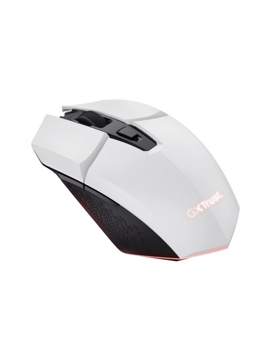 მაუსი: Trust GXT 110W Felox Wireless Gaming Mouse White - 25069