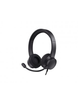 ყურსასმენი: Trust Ayda On-Ear USB PC Headset Black - 25089