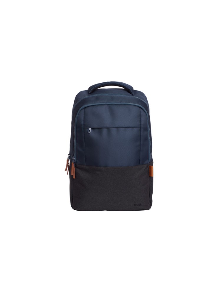 ნოუთბუქის ჩანთა: Trust Lisboa 16" Laptop Backpack Blue - 25124