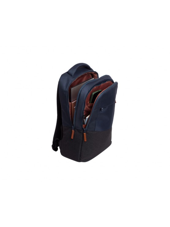 ნოუთბუქის ჩანთა: Trust Lisboa 16" Laptop Backpack Blue - 25124