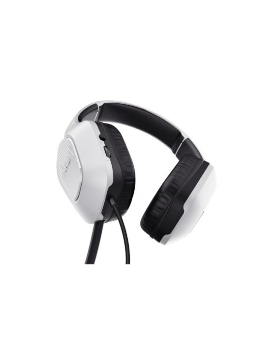 ყურსასმენი: Trust GXT 415W Zirox Gaming Headset White - 25147