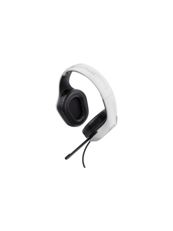 ყურსასმენი: Trust GXT 415W Zirox Gaming Headset White - 25147