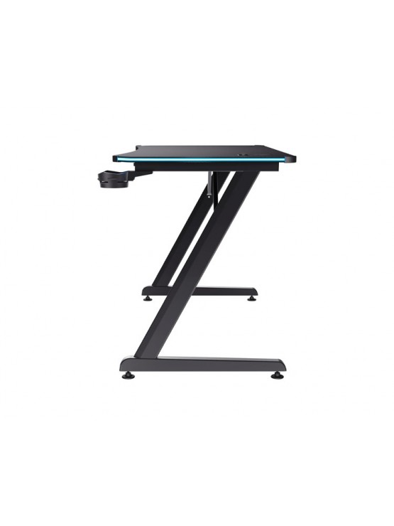 გეიმერული მაგიდა: Trust GXT 709 Luminus RGB Gaming Desk Black - 25184