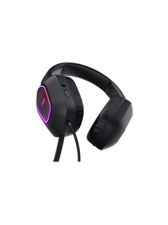 ყურსასმენი: Trust GXT 416 Zirox LED Lightweight Gaming Headset Black - 25331