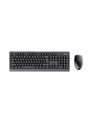 კლავიატურა-მაუსი: Trust Primo Keyboard & Mouse Set Black - 25347