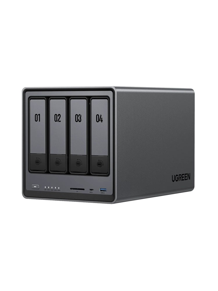 NAS სერვერი: UGREEN NASync DXP4800 Intel N100 8GB 4-Bay NAS - 25372B