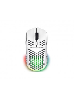 მაუსი: Trust GXT 929W Helox Ultra-lightweight Wireless Gaming Mouse White - 25390