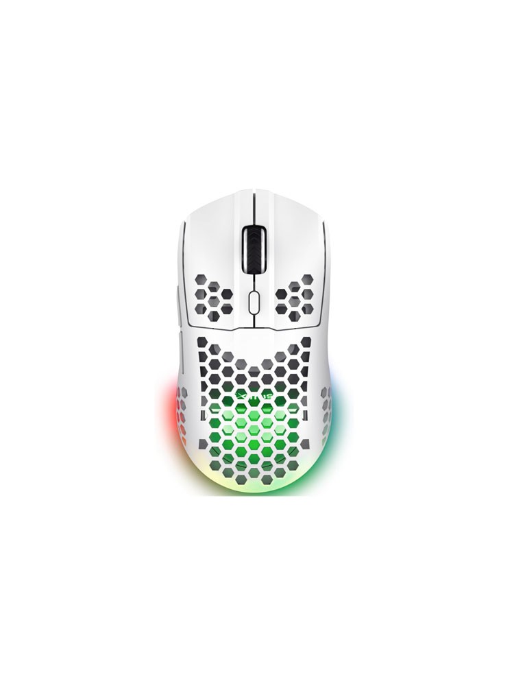 მაუსი: Trust GXT 929W Helox Ultra-lightweight Wireless Gaming Mouse White - 25390