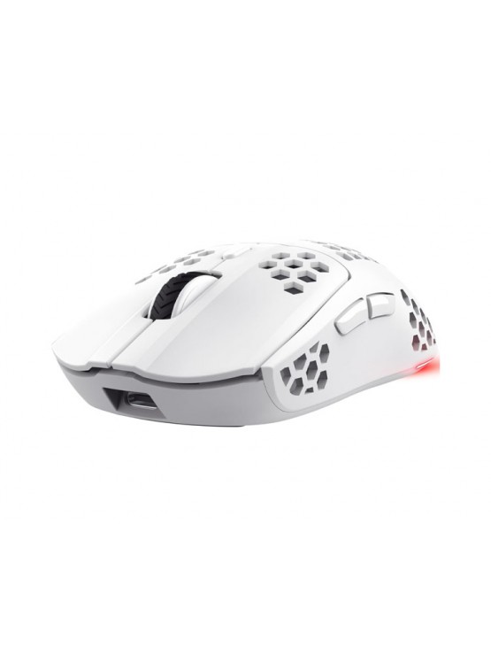 მაუსი: Trust GXT 929W Helox Ultra-lightweight Wireless Gaming Mouse White - 25390