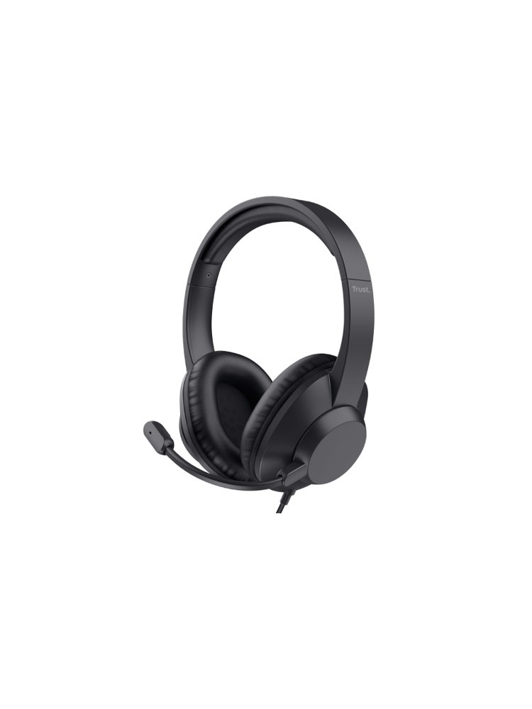 ყურსასმენი: Trust Ayda Max USB Headset Black - 25461