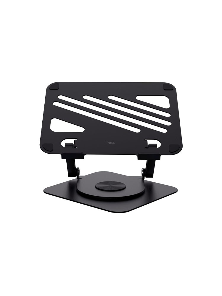 ნოუთბუქის სადგამი: Trust Zeff Metal Laptop Riser Black - 25482