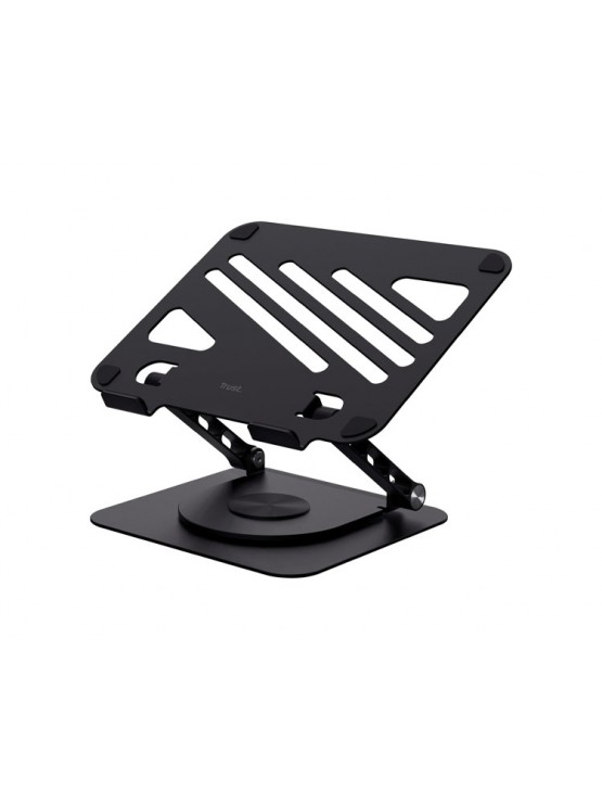 ნოუთბუქის სადგამი: Trust Zeff Metal Laptop Riser Black - 25482