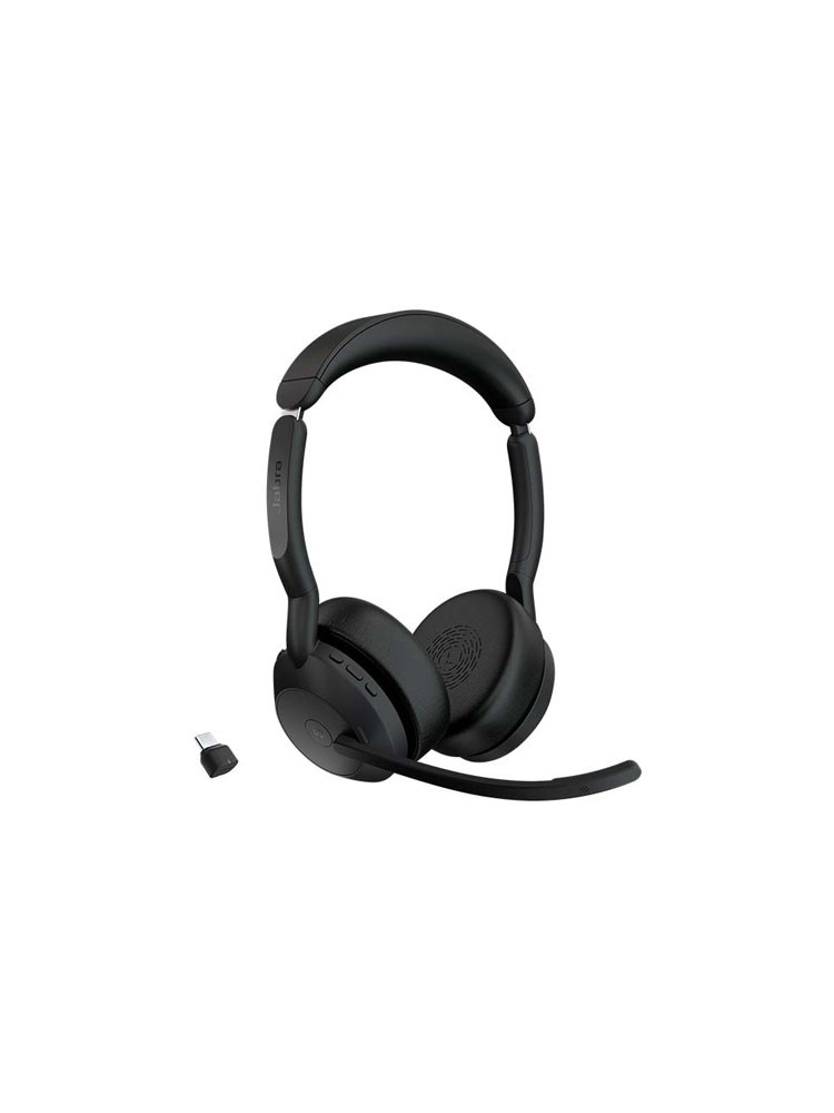 ყურსასმენი: Jabra Evolve2 55 Link380c MS Stereo Black - 25599-999-899