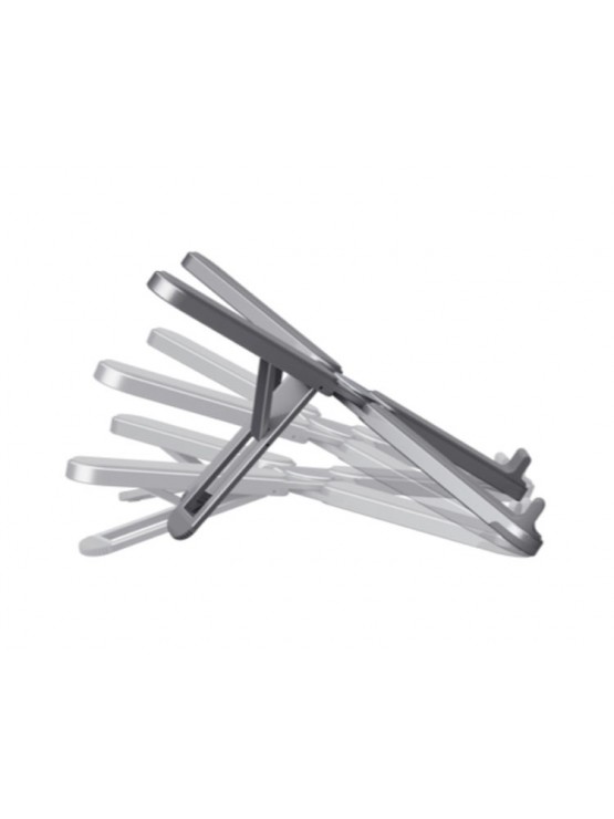 ნოუთბუქის სადგამი: Trust Macy 17" Foldable aluminium laptop stand - 25647