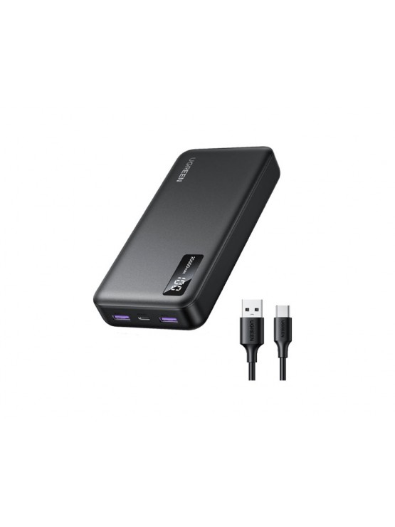 დამტენი: UGREEN 25742 1000mAh Two-way Power Bank Black