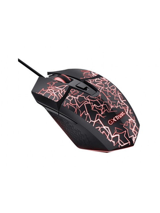 მაუსი: Trust GXT 113 Felox Illuminated Gaming Mouse Black - 25749