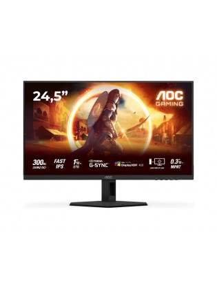 მონიტორი: AOC 25G4SRE 24.5" FHD 310Hz 0.3ms 2xHDMI DP