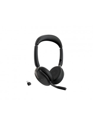 ყურსასმენი: Jabra Evolve2 65 Flex Link380c MS Stereo Headset Black - 26699-999-899