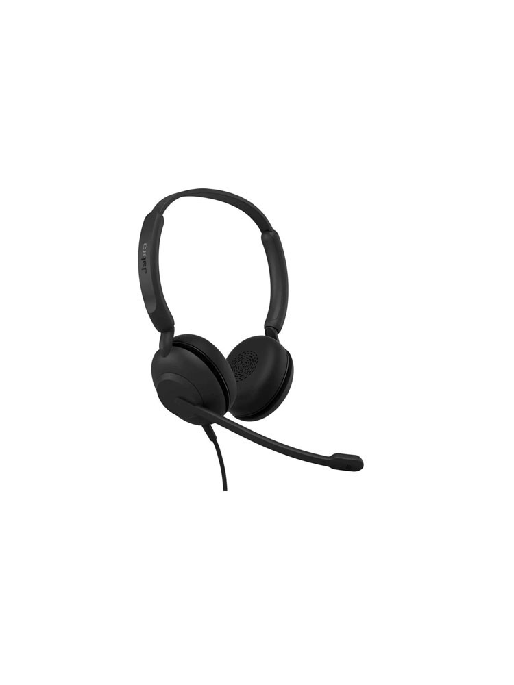 ყურსასმენი: Jabra Evolve 10 Stereo USB-A Leatherettes Black - 2699-820-109