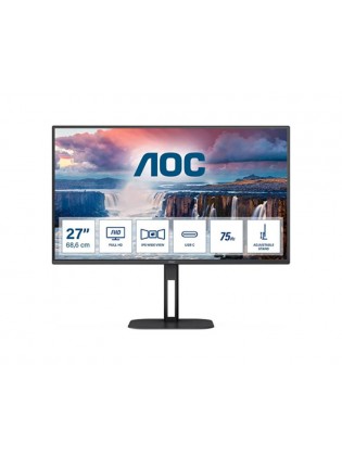 მონიტორი: AOC 27V5C/BK 27" FHD IPS 4ms HDMI DP USB