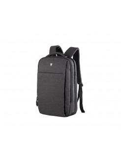 ნოუთბუქის ჩანთა: 2E Backpack Melange 16" Black - 2E-BPN9266BK